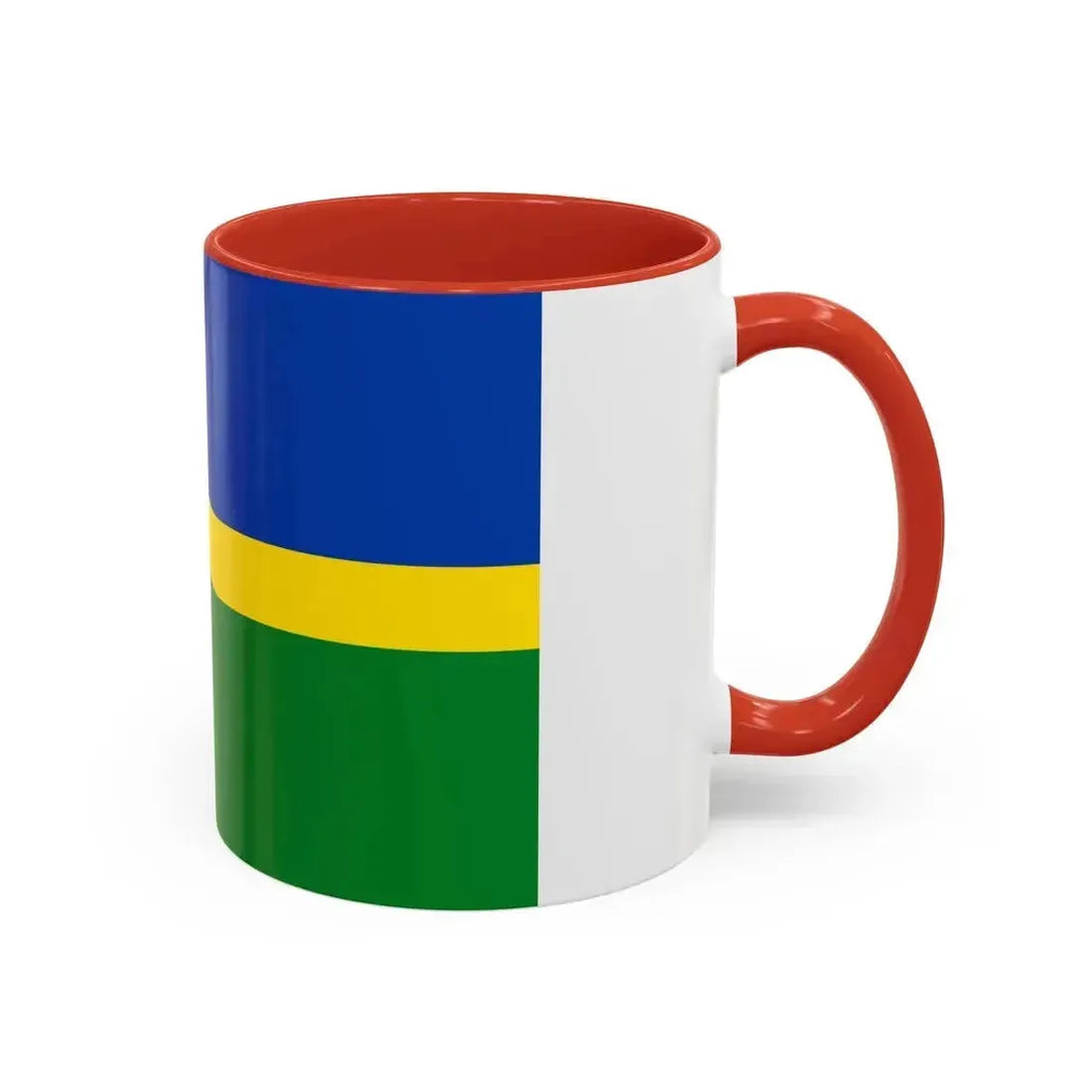 Flag of Flevoland Netherlands - Accent Coffee Mug - Go Mug Yourself