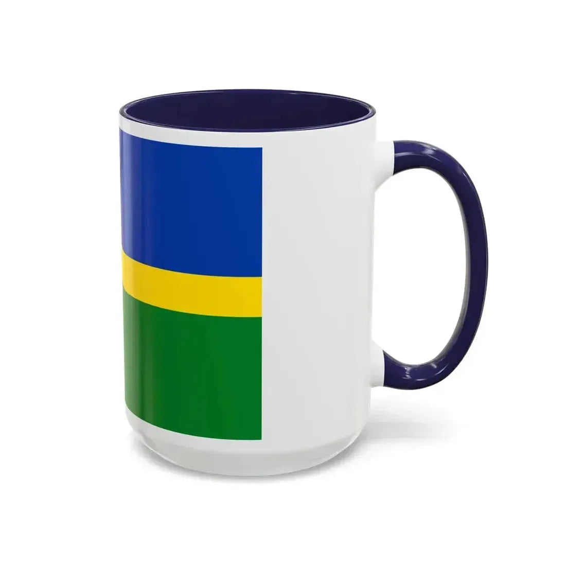 Flag of Flevoland Netherlands - Accent Coffee Mug - Go Mug Yourself