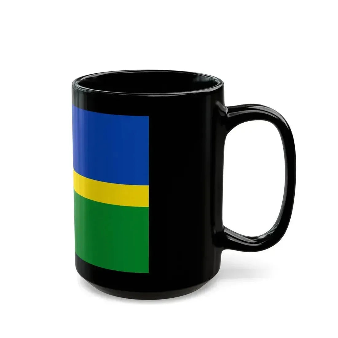 Flag of Flevoland Netherlands - Black Coffee Mug - Go Mug Yourself