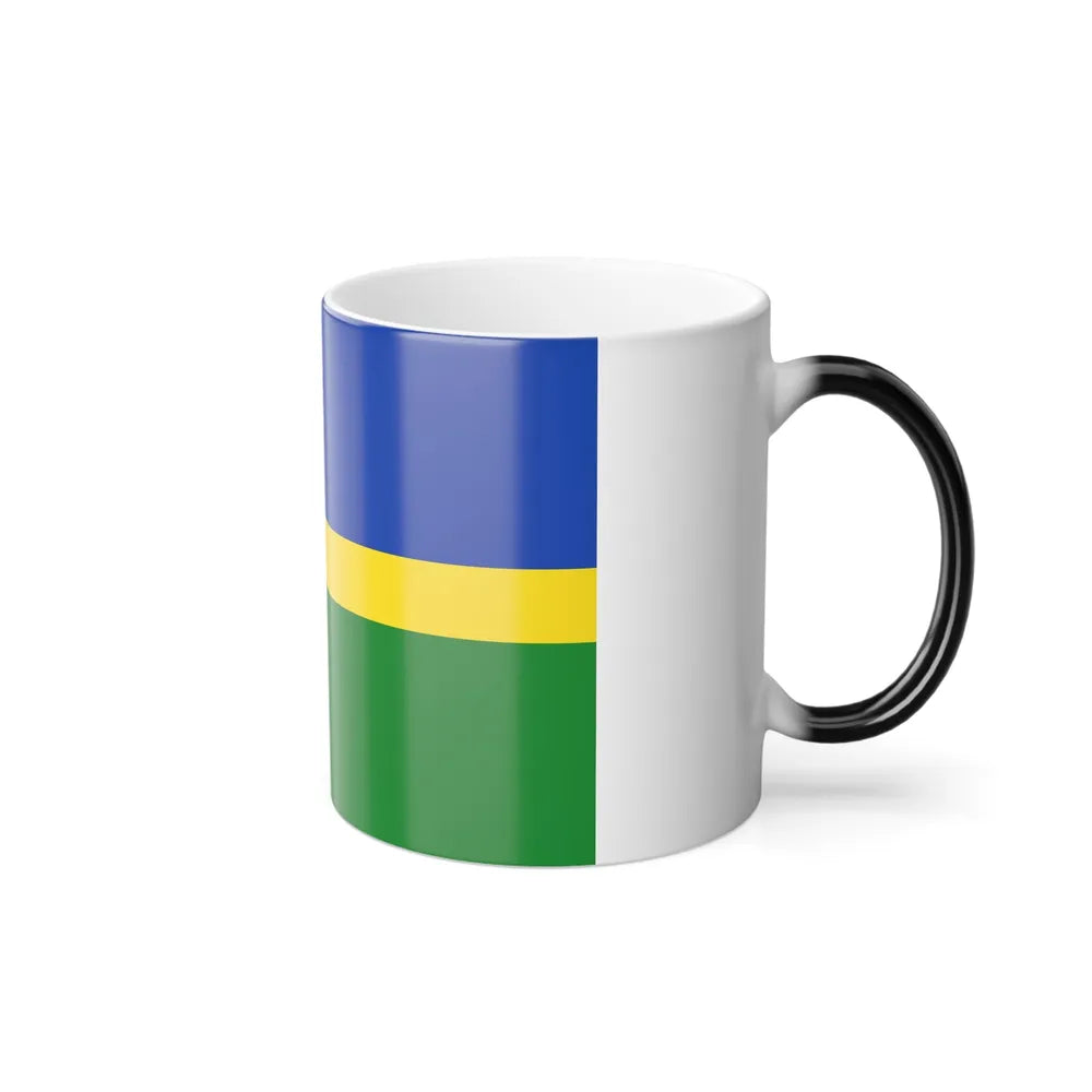 Flag of Flevoland Netherlands - Color Changing Coffee Mug-Go Mug Yourself