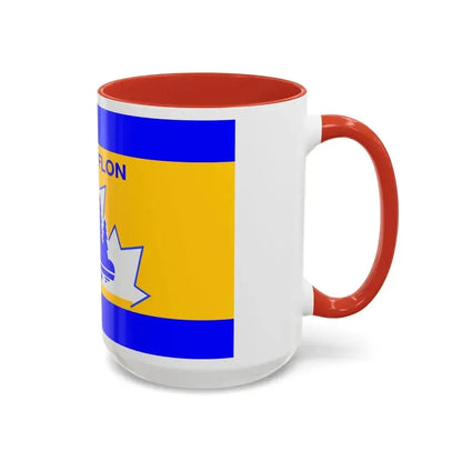 Flag of Flin Flon Canada - Accent Coffee Mug - Go Mug Yourself