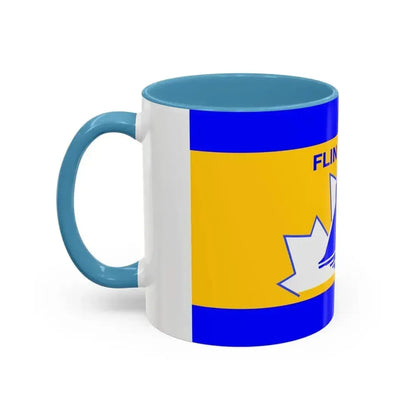 Flag of Flin Flon Canada - Accent Coffee Mug - Go Mug Yourself
