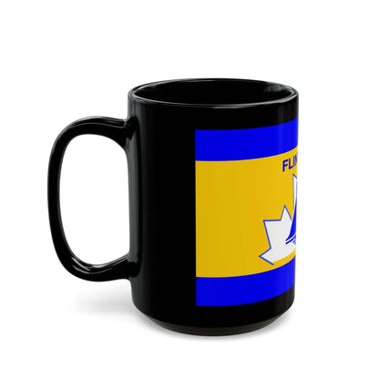 Flag of Flin Flon Canada - Black Coffee Mug-Go Mug Yourself