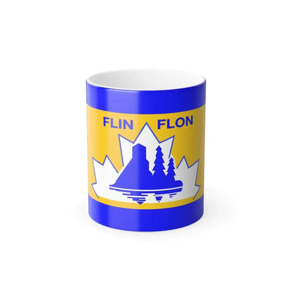Flag of Flin Flon Canada - Color Changing Coffee Mug 11oz - Go Mug Yourself