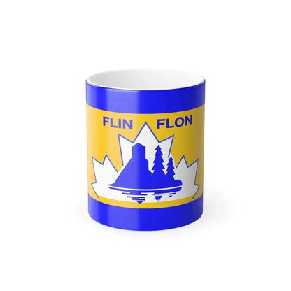 Flag of Flin Flon Canada - Color Changing Coffee Mug 11oz - Go Mug Yourself