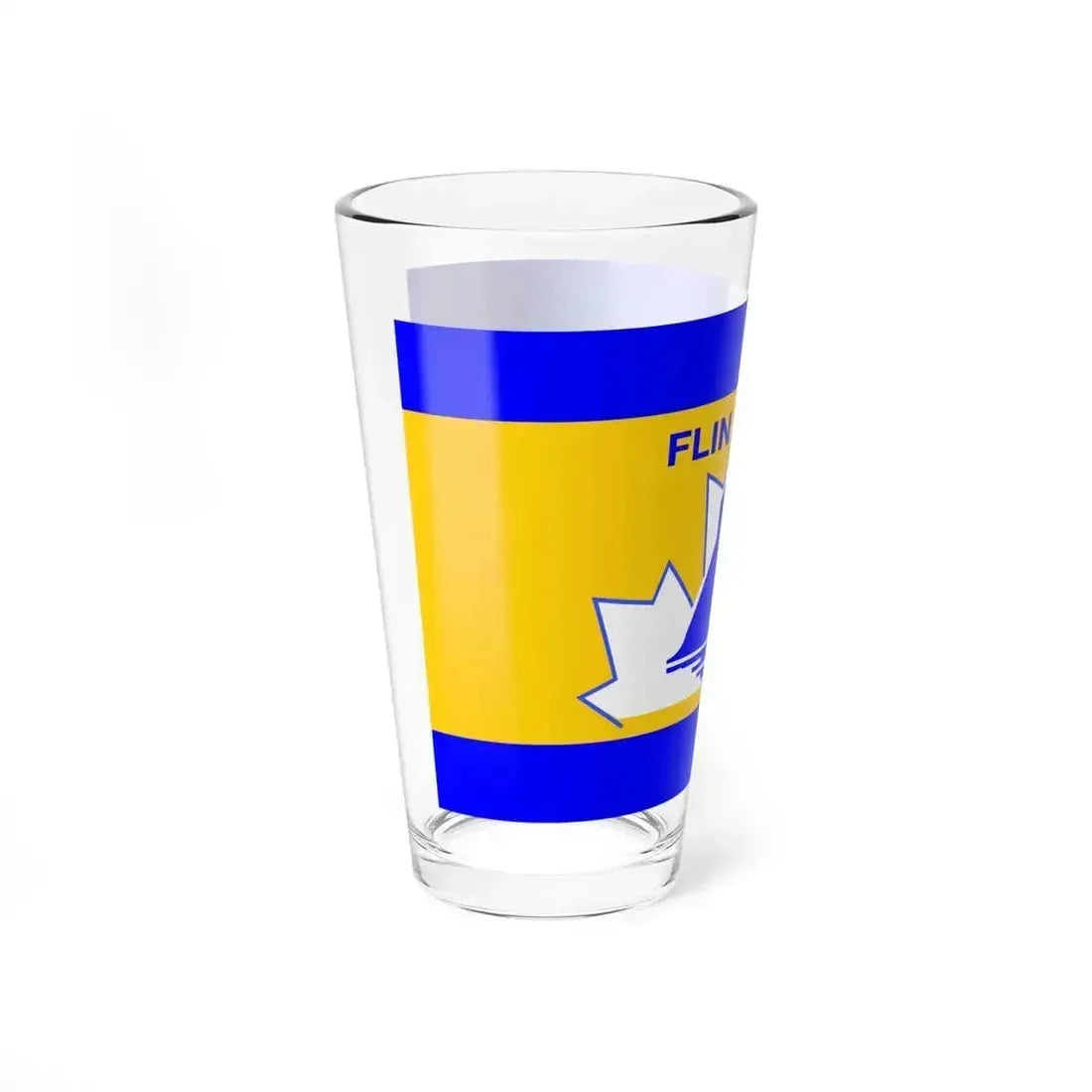 Flag of Flin Flon Canada - Pint Glass 16oz - Go Mug Yourself