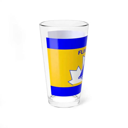 Flag of Flin Flon Canada - Pint Glass 16oz - Go Mug Yourself