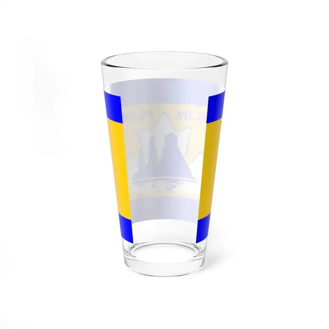 Flag of Flin Flon Canada - Pint Glass 16oz - Go Mug Yourself