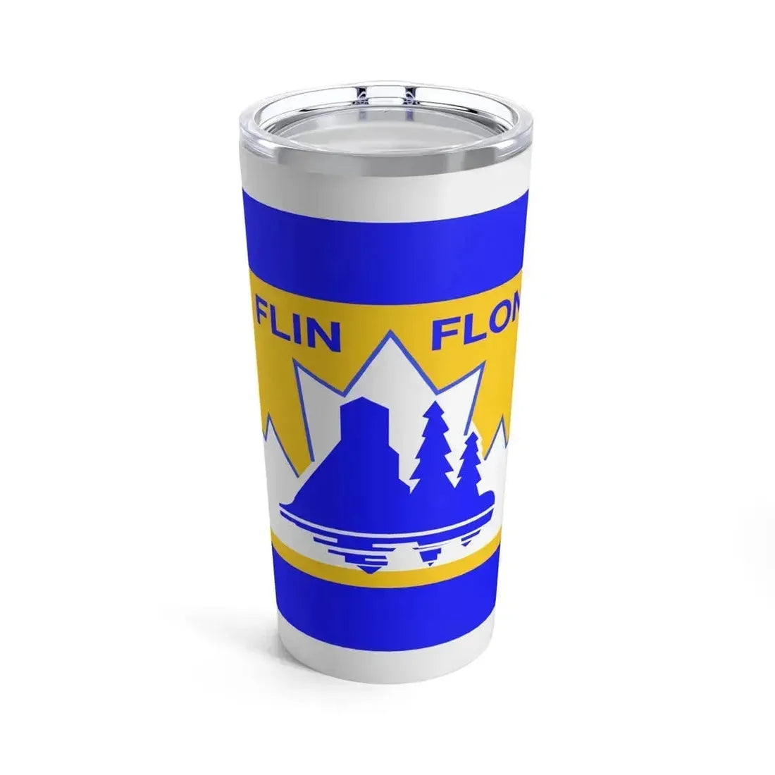 Flag of Flin Flon Canada - Tumbler 20oz 20oz - Go Mug Yourself