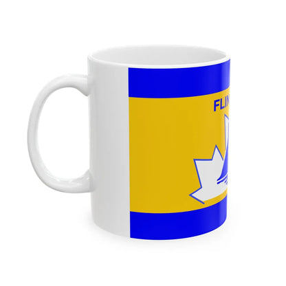 Flag of Flin Flon Canada - White Coffee Mug-Go Mug Yourself