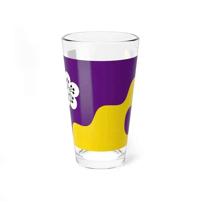 Flag of Flore UK - Pint Glass 16oz 16oz - Go Mug Yourself