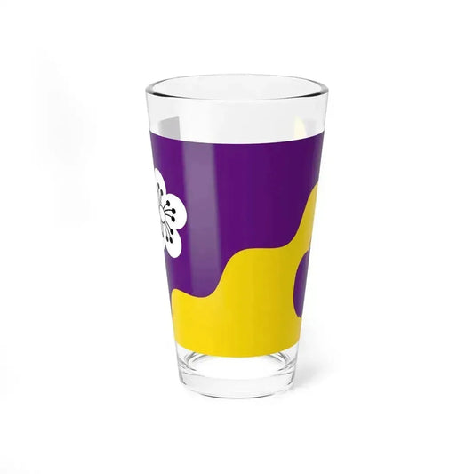 Flag of Flore UK - Pint Glass 16oz 16oz - Go Mug Yourself