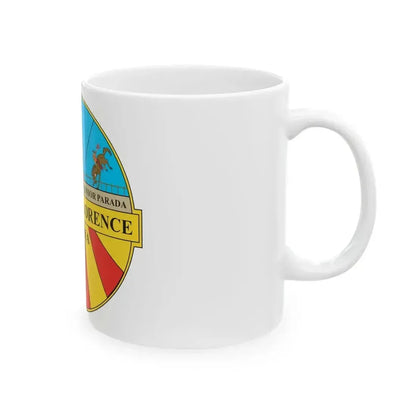 Flag of Florence Arizona (United States) White Coffee Mug - Go Mug Yourself