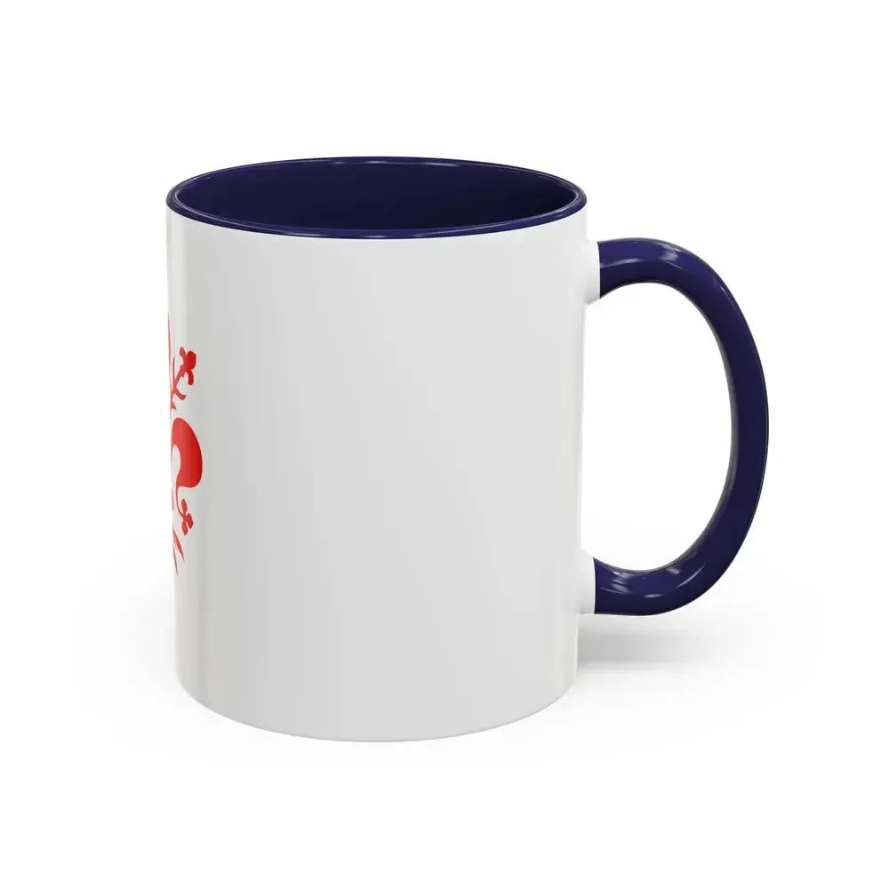 Flag of Florence Italy - Accent Coffee Mug - Go Mug Yourself