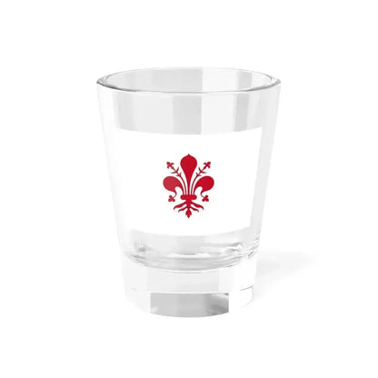 Flag of Florence (Italy) Shot Glass 1.5oz 1.5oz - Go Mug Yourself