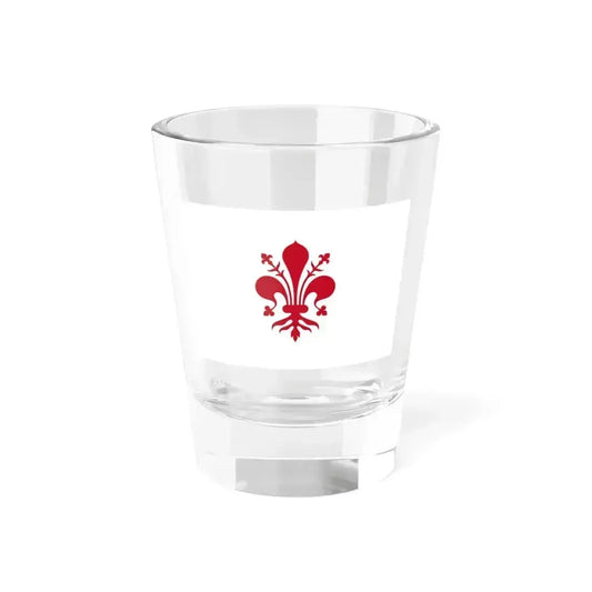 Flag of Florence (Italy) Shot Glass 1.5oz 1.5oz - Go Mug Yourself