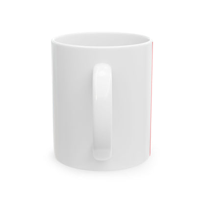 Flag of Florennes (Belgium) White Coffee Mug-Go Mug Yourself