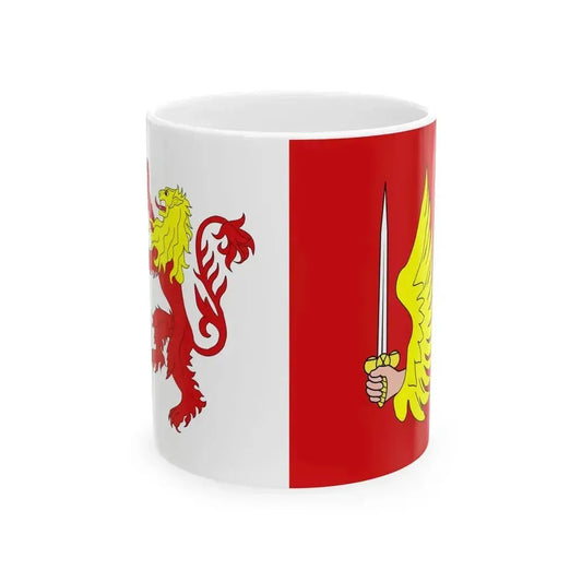 Flag of Floriana 1993-2006 (Malta) White Coffee Mug 11oz - Go Mug Yourself