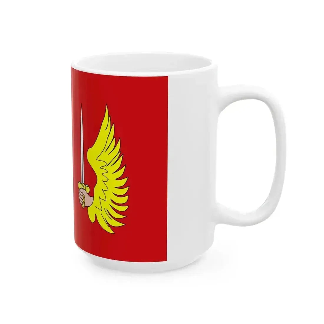 Flag of Floriana 1993-2006 (Malta) White Coffee Mug - Go Mug Yourself
