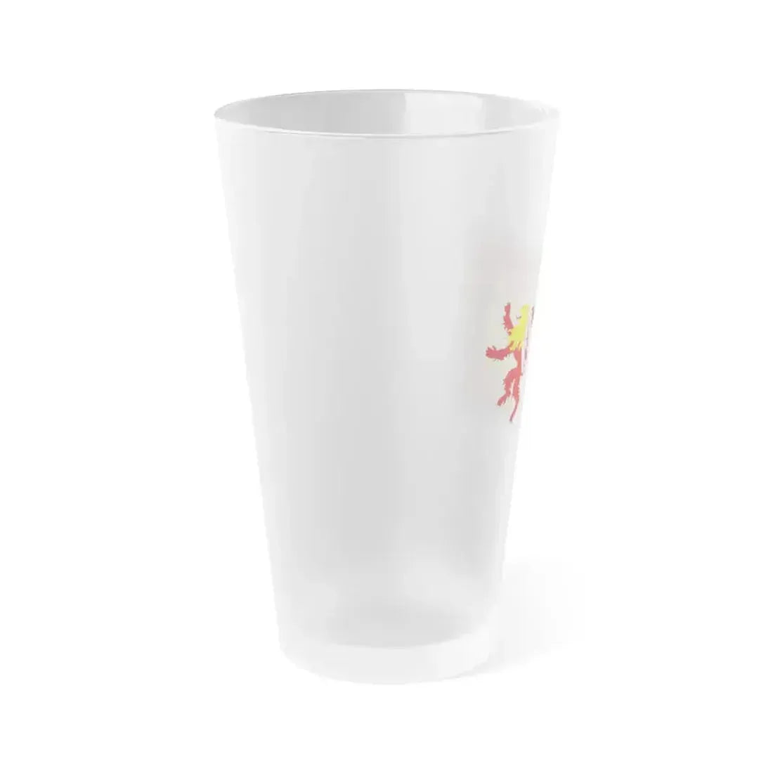 Flag of Floriana 1993 to 2006 Malta - Frosted Pint Glass 16oz - Go Mug Yourself