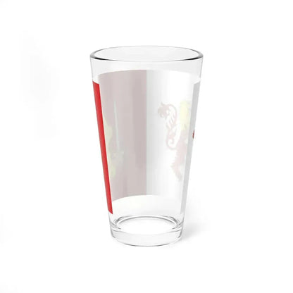 Flag of Floriana 1993 to 2006 Malta - Pint Glass 16oz - Go Mug Yourself