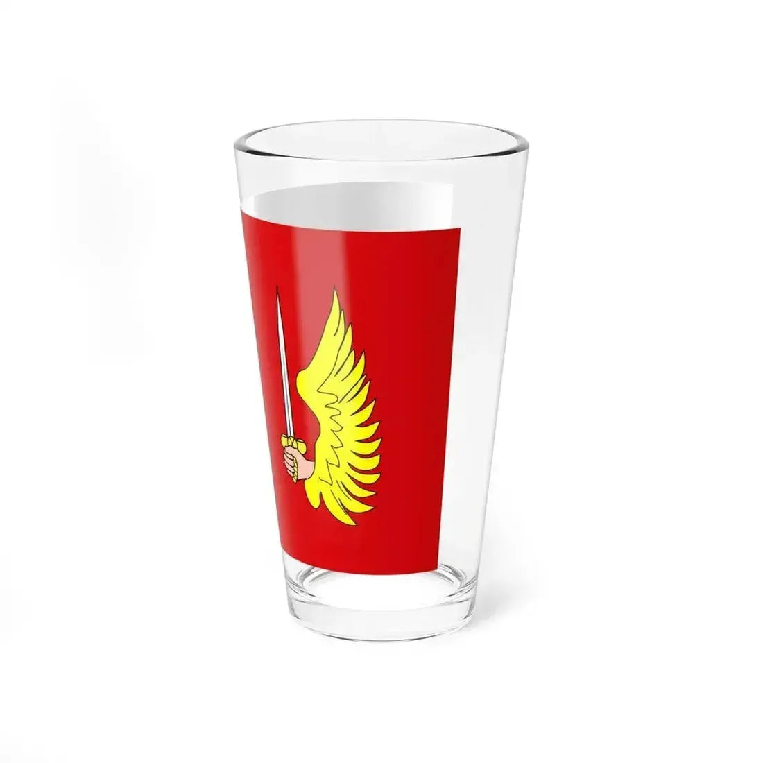 Flag of Floriana 1993 to 2006 Malta - Pint Glass 16oz - Go Mug Yourself