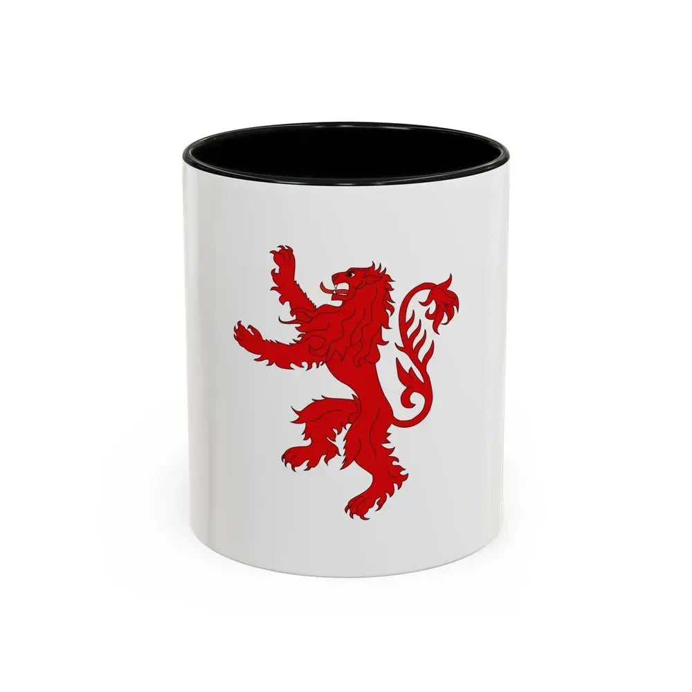 Flag of Floriana Malta - Accent Coffee Mug 11oz Black - Go Mug Yourself