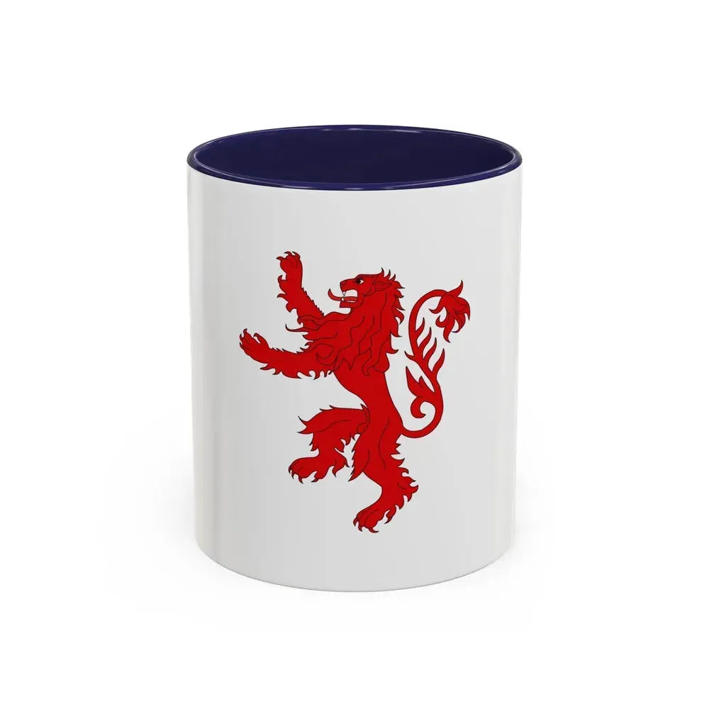 Flag of Floriana Malta - Accent Coffee Mug 11oz Navy - Go Mug Yourself