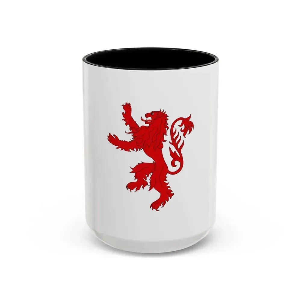 Flag of Floriana Malta - Accent Coffee Mug 15oz Black - Go Mug Yourself