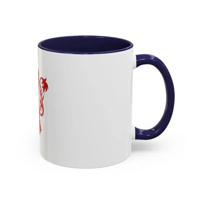 Flag of Floriana Malta - Accent Coffee Mug - Go Mug Yourself