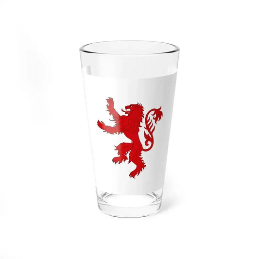 Flag of Floriana Malta - Pint Glass 16oz 16oz - Go Mug Yourself