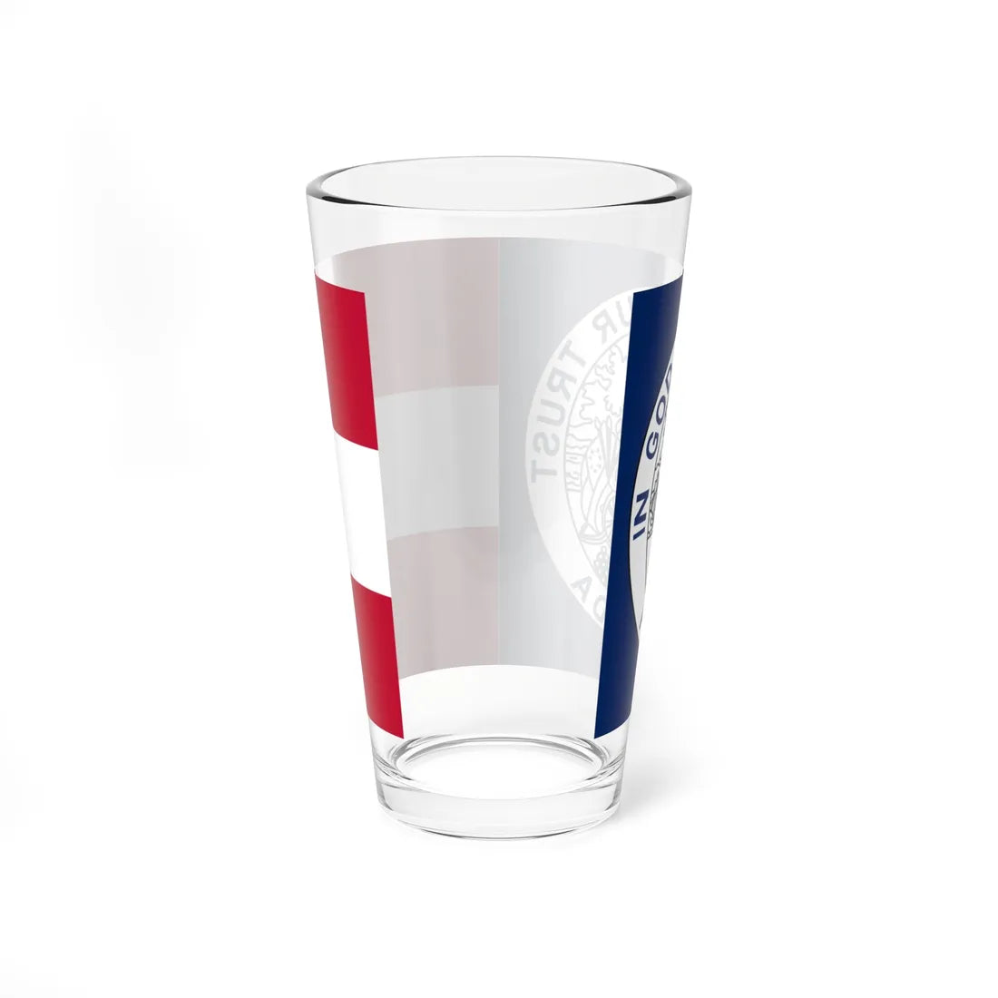Flag of Florida 1861-1865 (United States) Pint Glass 16oz - Go Mug Yourself