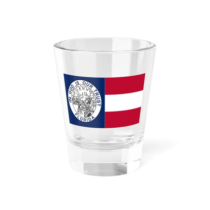 Flag of Florida 1861-1865 (United States) Shot Glass 1.5oz 1.5oz - Go Mug Yourself