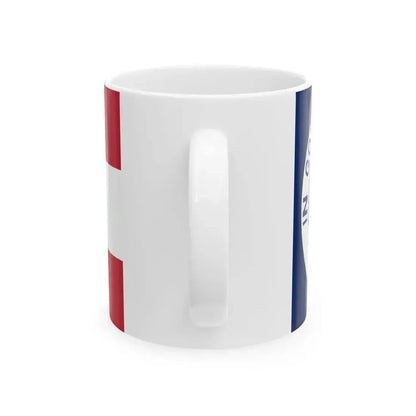 Flag of Florida 1861-1865 (United States) White Coffee Mug - Go Mug Yourself