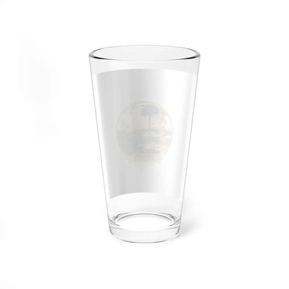 Flag of Florida 1868-1900 (United States) Pint Glass 16oz - Go Mug Yourself