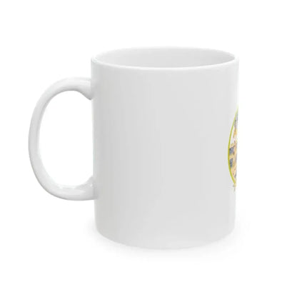 Flag of Florida 1868-1900 (United States) White Coffee Mug - Go Mug Yourself