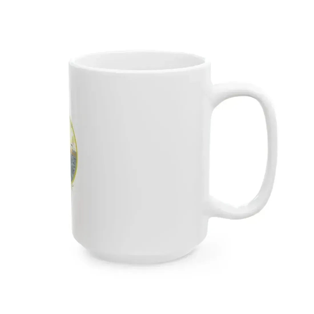 Flag of Florida 1868-1900 (United States) White Coffee Mug - Go Mug Yourself