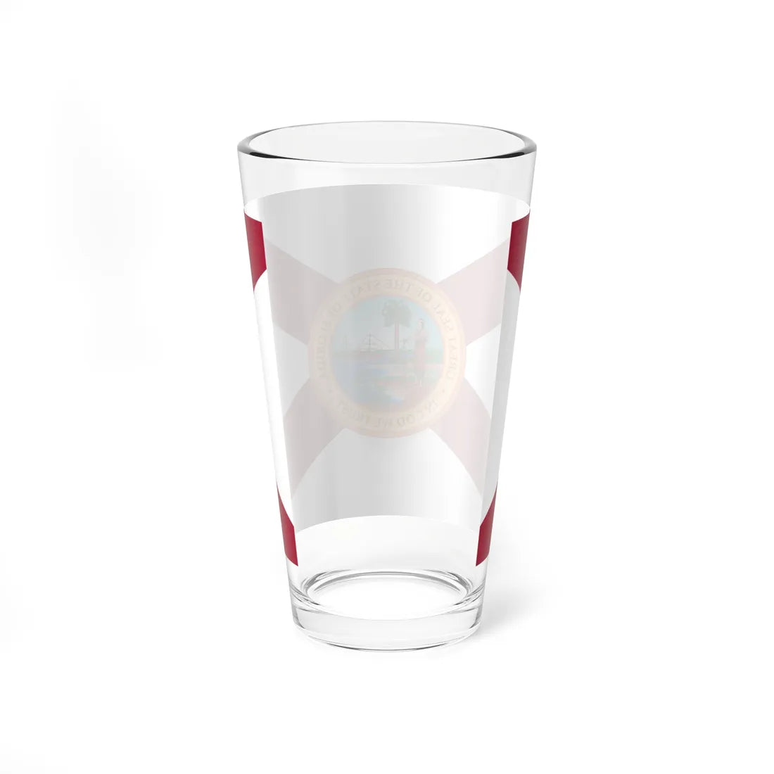 Flag of Florida 1900-1985 (United States) Pint Glass 16oz - Go Mug Yourself
