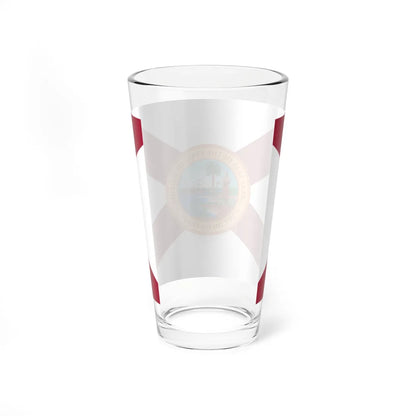 Flag of Florida 1900-1985 (United States) Pint Glass 16oz - Go Mug Yourself