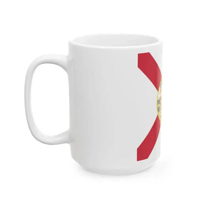 Flag of Florida 1900 (United States) White Coffee Mug - Go Mug Yourself