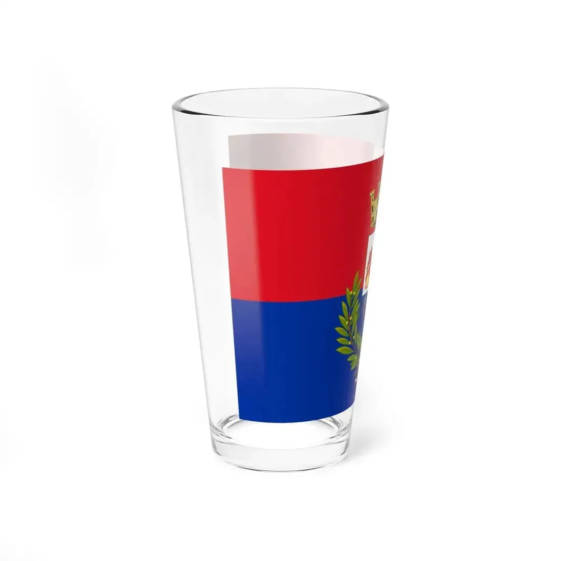 Flag of Foggia (Italy) Pint Glass 16oz - Go Mug Yourself