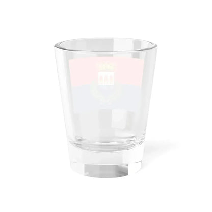 Flag of Foggia (Italy) Shot Glass 1.5oz - Go Mug Yourself
