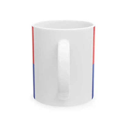 Flag of Foggia (Italy) White Coffee Mug - Go Mug Yourself