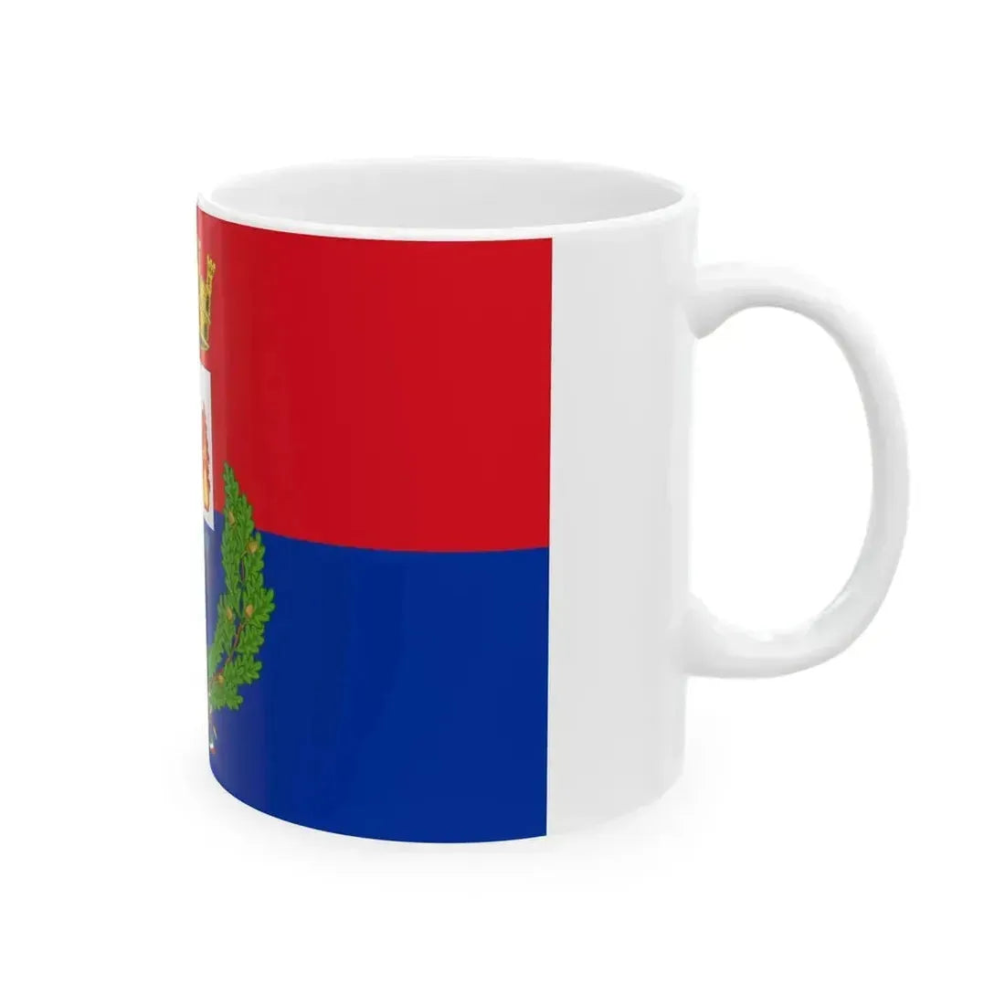 Flag of Foggia (Italy) White Coffee Mug - Go Mug Yourself