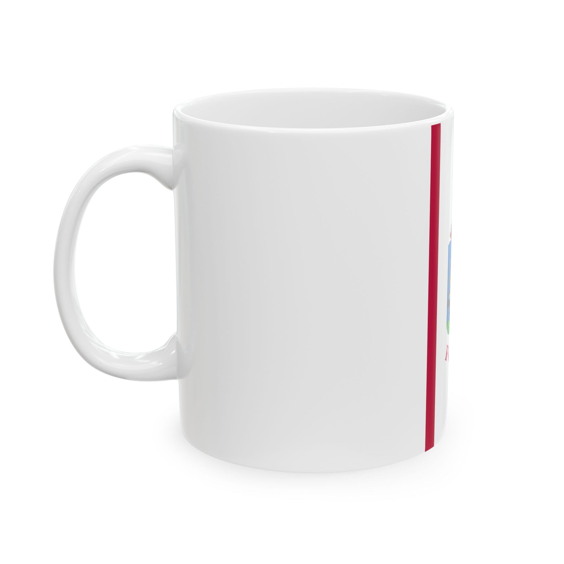 Flag of Fokto ceremonial (Hungary) White Coffee Mug-Go Mug Yourself