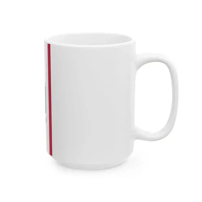 Flag of Fokto ceremonial (Hungary) White Coffee Mug - Go Mug Yourself