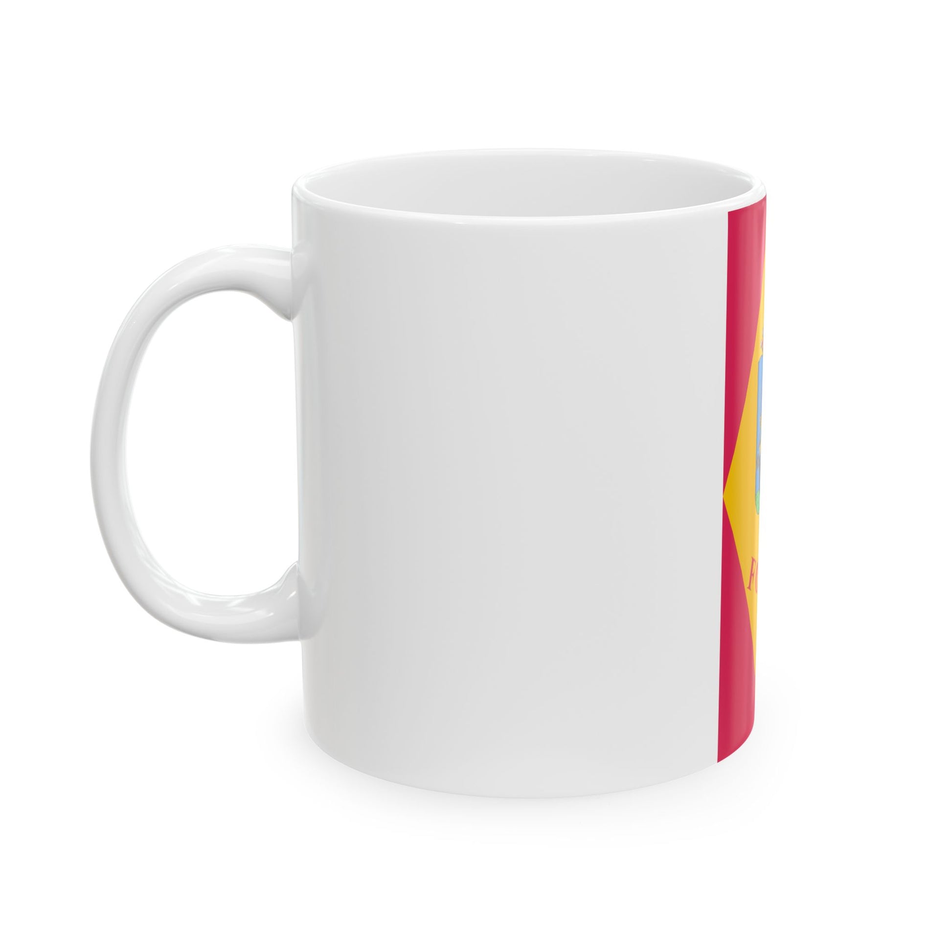 Flag of Fokto (Hungary) White Coffee Mug-Go Mug Yourself