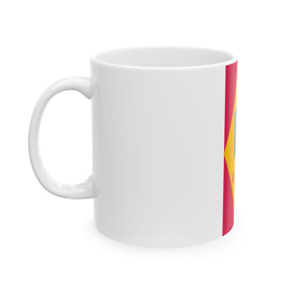 Flag of Fokto (Hungary) White Coffee Mug-Go Mug Yourself