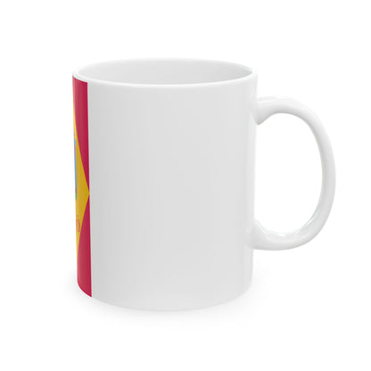 Flag of Fokto (Hungary) White Coffee Mug-Go Mug Yourself