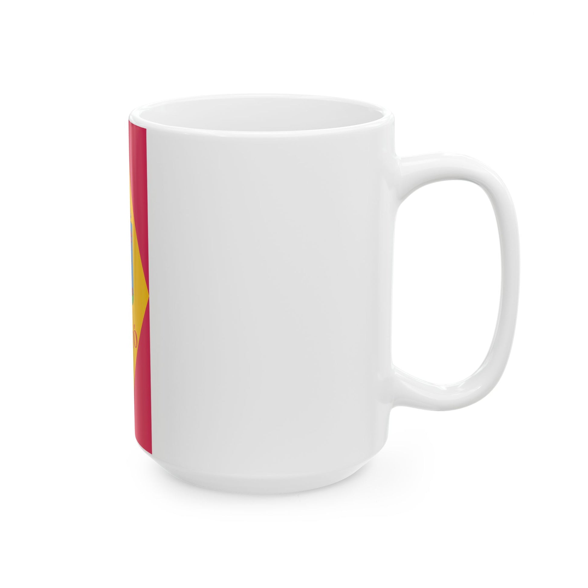 Flag of Fokto (Hungary) White Coffee Mug-Go Mug Yourself